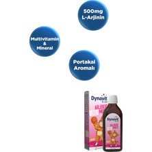 Dynavit Kids Arjikid Multi Şurup 150 mL - L-Arjinin, B Vitaminleri, D Vitamini, Folik Asit, Çinko