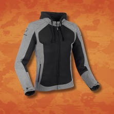Bering Zenith Yazlık Motorcu Montu - Gri/siyah