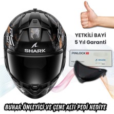 Shark Rıdıll 2 Molokai Kapalı Kask (Çene Pedi ve Pinlock Hediye)