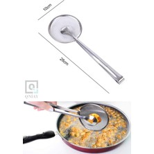 Süzgeçli Kızartma Maşası ve Metal Yağ Kevgiri