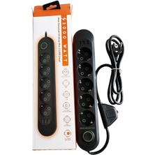Termal Akım Korumalı 3000WATT 5li Priz 3 USB Li Yüksek Kalite
