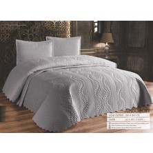 Çift Kişilik 3 Parça Ultrasonik Kapitoneli Yatak Örtüsü