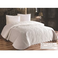 Çift Kişilik 3 Parça Ultrasonik Kapitoneli Yatak Örtüsü