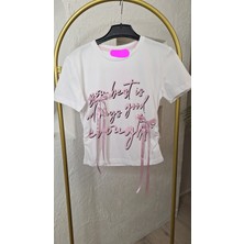 Fiyonk Detay T-Shırt 00352