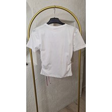 Fiyonk Detay T-Shırt 00352
