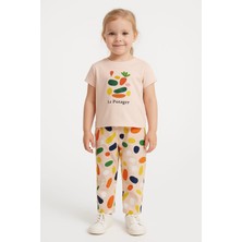 Nk Kız Bebek Clown Pantolon 1-4 Yaş Coral