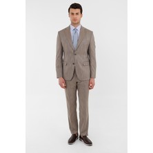Uki Kahve Comfort Fit 6 Drop Takım Elbise