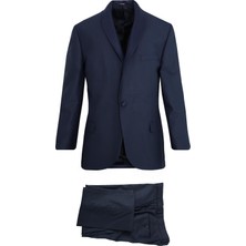 Uki Lacivert Çıkma Şal Yaka Smokin Takım