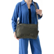 Ultra Hafif Su Geçirmez Çok Cepli Omuz Çantası Haki (Model: 571-13-9J)