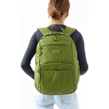 Orta Boy Sırt Çantası Ultra Hafif Çok Cepli Açık Yeşil (MODEL:571-13-9E)