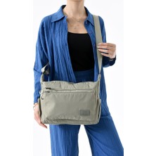 Ultra Hafif Su Geçirmez Çok Cepli Omuz Çantası Vizon (Model: 571-13-9J)
