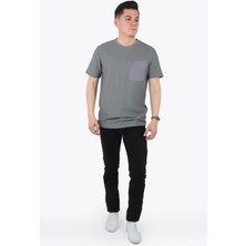 Mckanzie 2351 Amerikan Pike Cebi Farklı O Yaka Regular Fit T-shirt