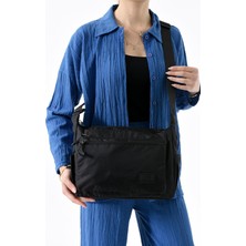 Ultra Hafif Su Geçirmez Çok Cepli Omuz Çantası Siyah (Model: 571-13-9J)