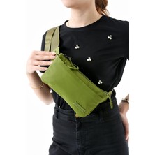 Çok Cepli Bel Çantası Unisex Açık Yeşil (Model: 571-13-9R)