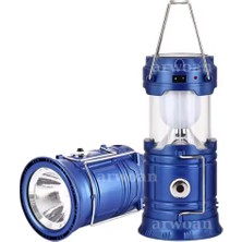 arwoan Güneş Enerjili Şarjlı LED El Feneri Işıldak 6+1 MH-5800T