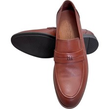 Freefoot ZEY-705   Deri Erkek Ayakkabı - Taba