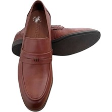 Freefoot ZEY-705   Deri Erkek Ayakkabı - Taba