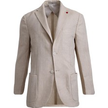 Uki Bej Comfort Fit 6 Drop Ceket
