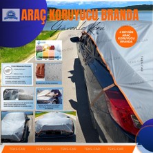 Oto Koruyucu Thermal 3 Katmanlı 4 Mevsim Araç Koruma Güneş,kar ve Donmaya Karşı Sedan Oto Brandası