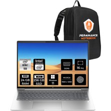 HP Probook 460 G11 Core Ultra 7 155U 24GB RAM 256GB SSD 16" FHD+ Win11 Home B2PH5ESPN351 Notebook + Per4 Çanta