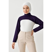 Mirach Dik Yaka Boyunluklu Kolluk - Pamuk Bolero Crop, Uzun Kollu Balıkçı Yaka, Rahat Ve Şık Tasarım