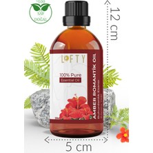 Lofty Amber Romantik Uçucu Yağ Buhurdanlık Esansı Oda Kokusu Uçucu Esansiyel Yağ Buhur Yağı 100ML