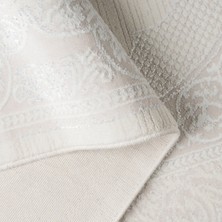 Merinos Crystal 32484-060 Beyaz Salon Antre Oturma Yatak Odası Yolluk Halı
