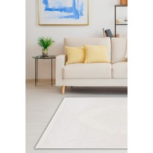 Merinos Crystal 32484-060 Beyaz Salon Antre Oturma Yatak Odası Yolluk Halı