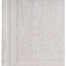Merinos Crystal 32484-060 Beyaz Salon Antre Oturma Yatak Odası Yolluk Halı