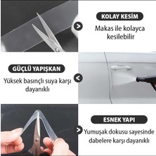 Özgürceseç Araç Kapı Eşik Kaput Çizik Önleyici Şeffaf Koruma Folyosu - Ragle Hediyeli