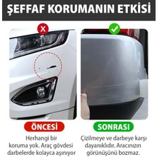 Özgürceseç Araç Kapı Eşik Kaput Çizik Önleyici Şeffaf Koruma Folyosu - Ragle Hediyeli