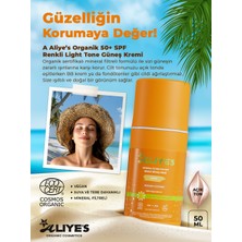 A Aliye's Mineral Filtreli Güneş Koruyucu Krem Spf 50+ Açık Ton