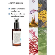 Rhaneva Retinal All Night Gece Yüz Serumu, Organik ve Vegan, 50 ml