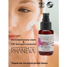 Rhaneva Sea-Powered Nemlendirici Yüz Kremi, Organik ve Vegan Sertifikalı - 50 ml