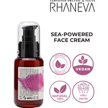 Rhaneva Sea-Powered Nemlendirici Yüz Kremi, Organik ve Vegan Sertifikalı - 50 ml