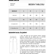 Erkek Super Baggy Kemerli Pantolon Jean Koyu Mavi