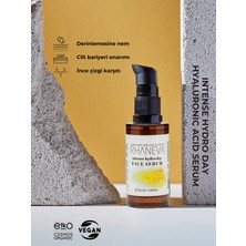 Rhaneva Intense Hydro Day Hyaluronik Asit Yüz Serumu, Organik ve Vegan Sertifikalı, 50 ml