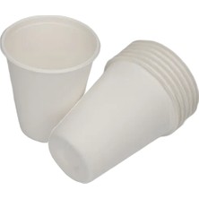 Nafa Şeker Kamışından Ekolojik Bardak 8oz (240ml) - 50 Adet