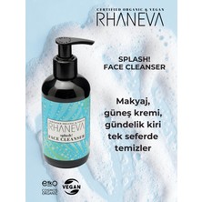 Rhaneva Splash Yüz Yıkama Jeli - Organik ve Vegan Sertifikalı - 200 ml