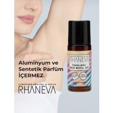 Rhaneva Lemony-Grass Deo Roll-On, Organik ve Vegan Sertifikalı, 50 ml