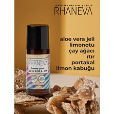 Rhaneva Lemony-Grass Deo Roll-On, Organik ve Vegan Sertifikalı, 50 ml