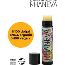 Rhaneva Dudak Balmı, Tamanu Serisi, Organik ve Vegan Sertifikalı, 6 ml