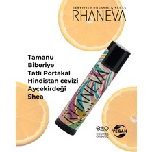 Rhaneva Dudak Balmı, Tamanu Serisi, Organik ve Vegan Sertifikalı, 6 ml