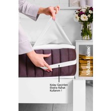 Micro Classic Sıvı Su Geçirmez Köşe Lastikli Ped Tek Çift Kişilik Bebek Çocuk Yatak Koruyucu Alezi 60x120 cm
