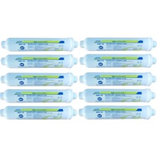 10 Adet - Post Carbon Filter Nsf Onaylı Tatlandırıcı Son Karbon Filtre