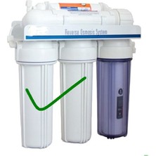 Reverse Osmosis Su Arıtma Cihazı 2li Kırılmaz Demir Housing Anahtarı