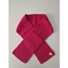 El Örgüsü Pembe Çocuk Atkısı