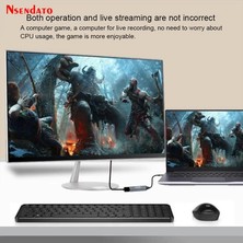 GA06 Type-C 3.1 To HDMI 1080P 60Hz 4K 30Hz Video Capture Görüntü Yakalama Kartı