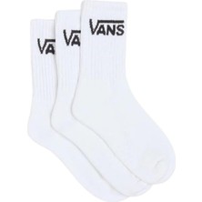 Vans Classic Crew 6.5-10 3Pk VN0A49ZFWHT1 Beyaz Çorap