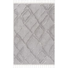Cool Halı Marfil 03 Gri Bukle Salon Halısı Mutfak Halısı Çocuk Odası Halısı Kesme Koridor Yolluk